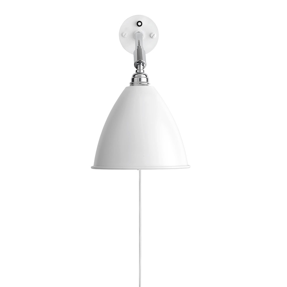 Bestlite BL7 Wall Lamp, Chrome / White