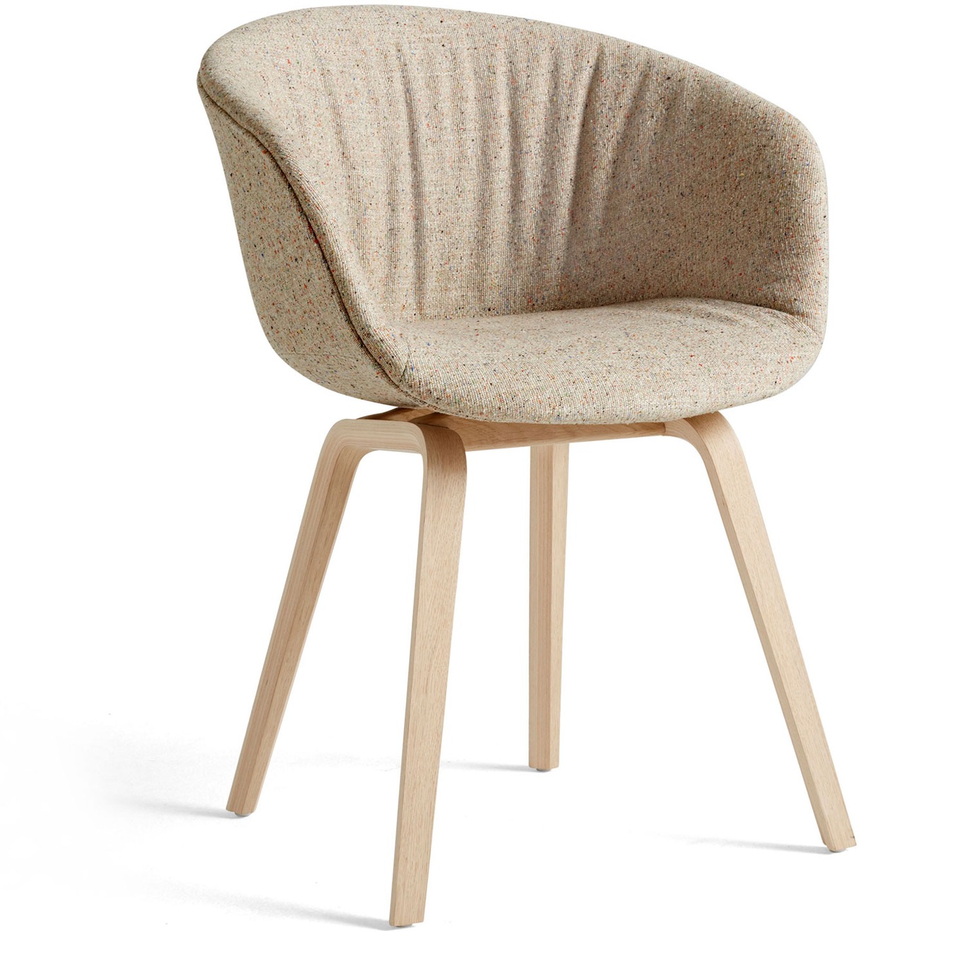 AAC 23 Soft Chair, Water-based Lacquered Oak / Bolgheri Lgg60