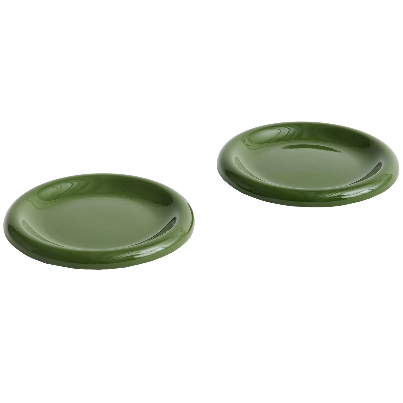 Barro Plates 2-pack Ø18 cm, Green