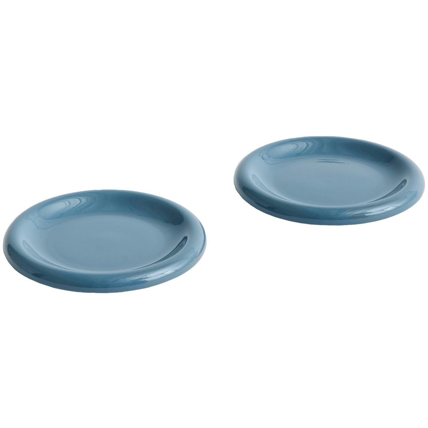 Barro Plates 2-pack Ø18 cm, Dark Blue