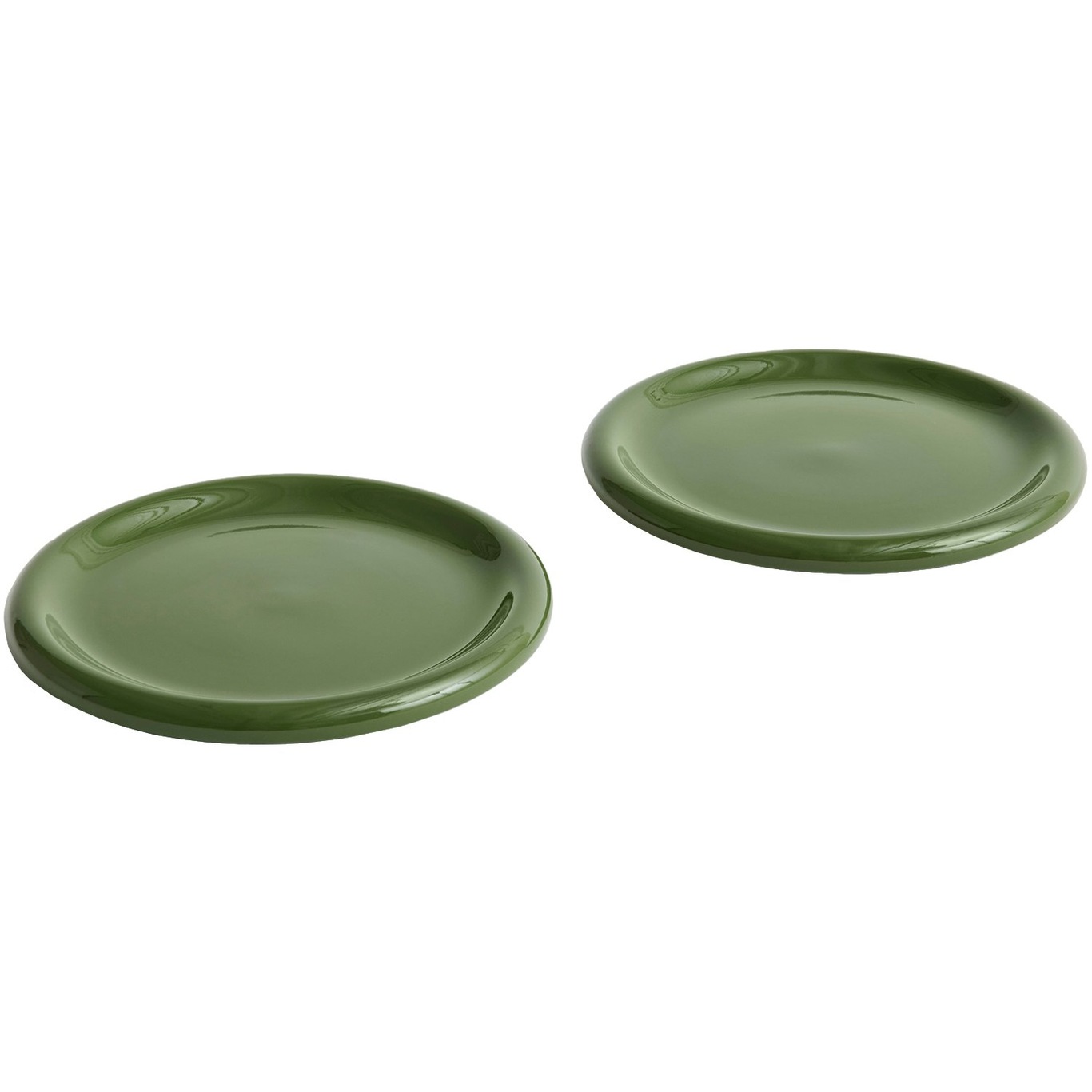 Barro Plates 2-pack Ø24 cm, Green