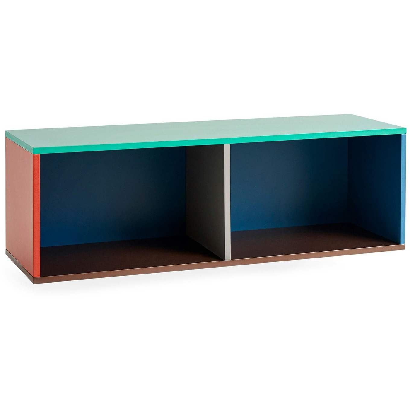 Colour Cabinet Wall Shelf, 120 cm / Multi
