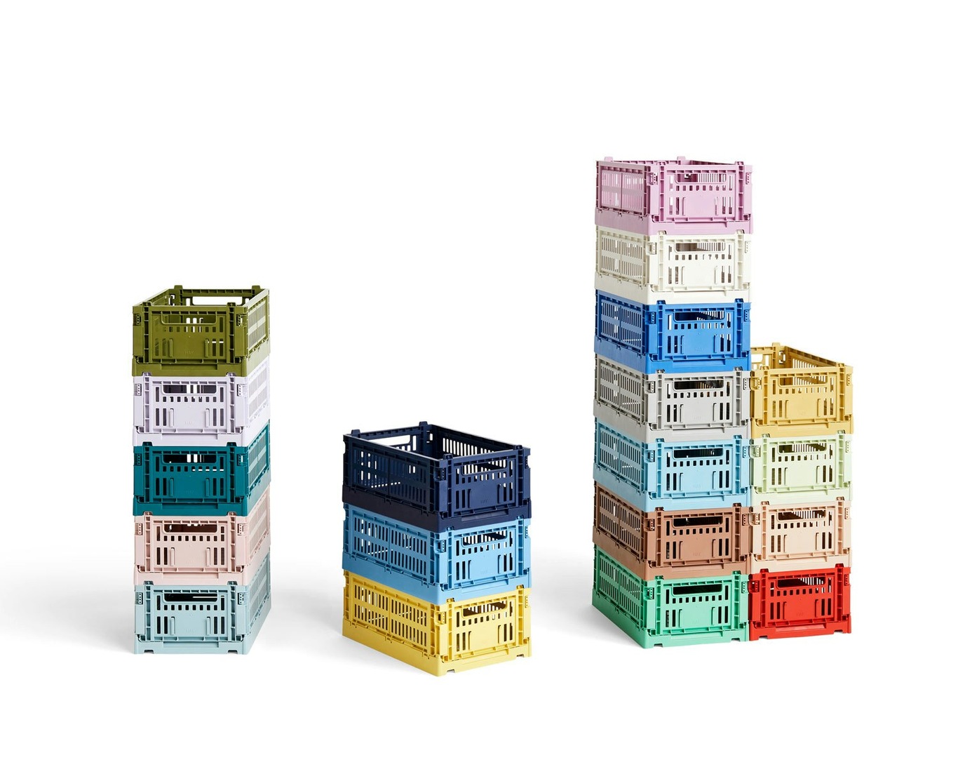Colour Crate Storage Box S, 17x26,5 cm, Dark Blue - HAY @ RoyalDesign