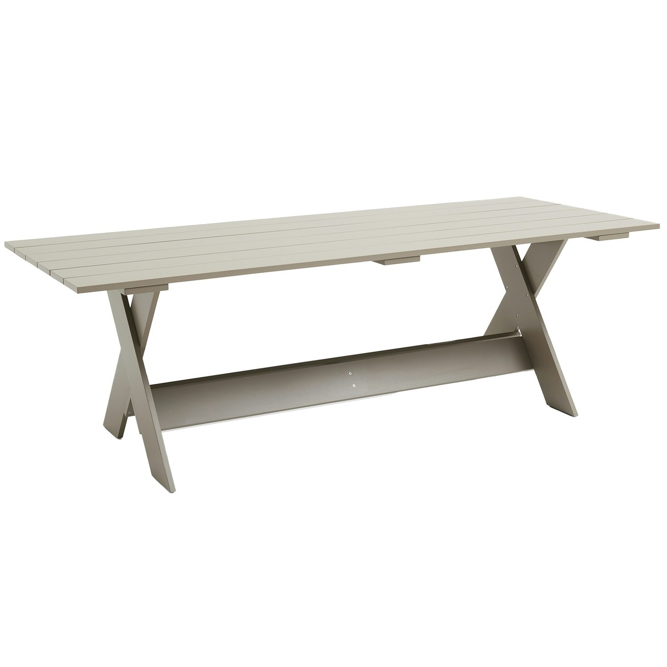 Crate Dining Table 90x230 cm, London Fog