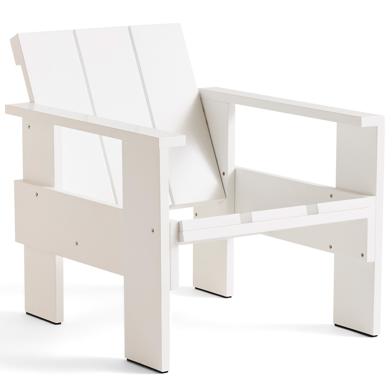 Crate Lounge Chair, White