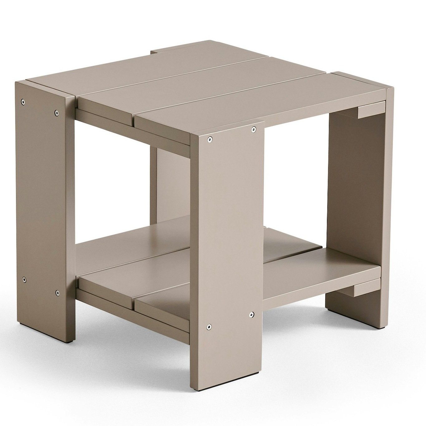 Crate Side Table, London Fog