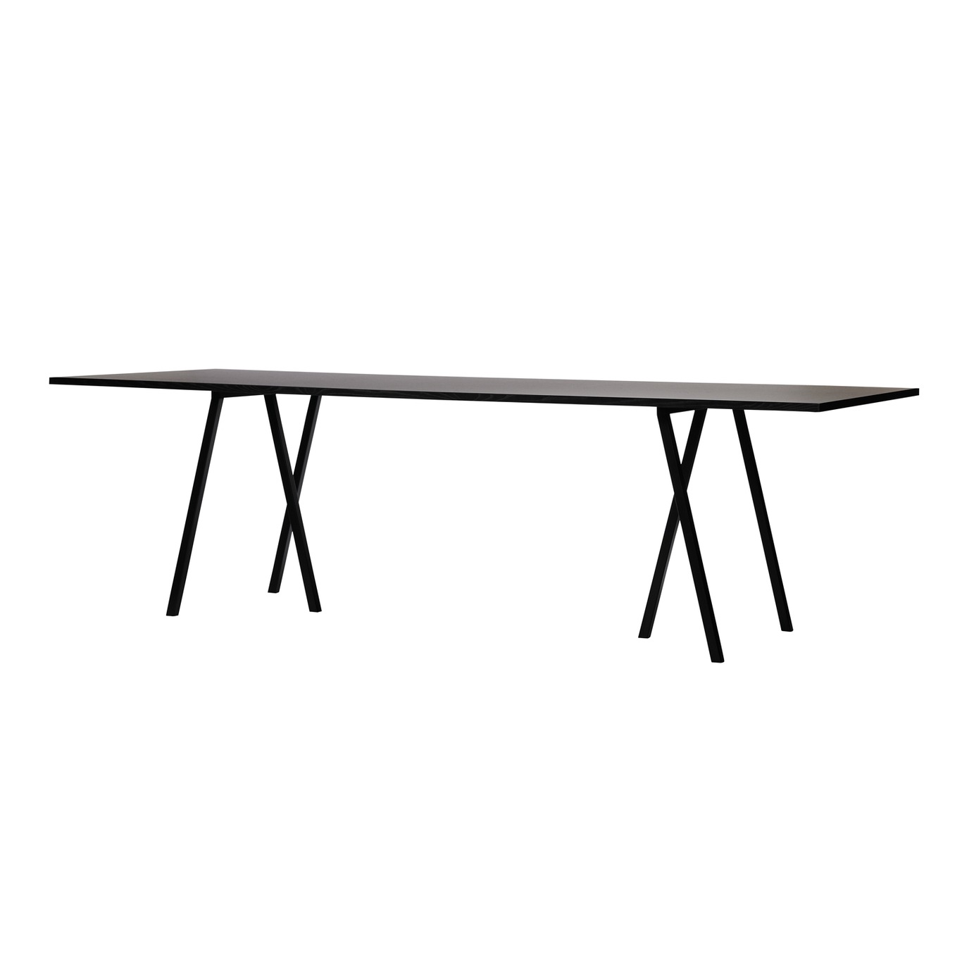 Loop Stand Table 160 cm, Black