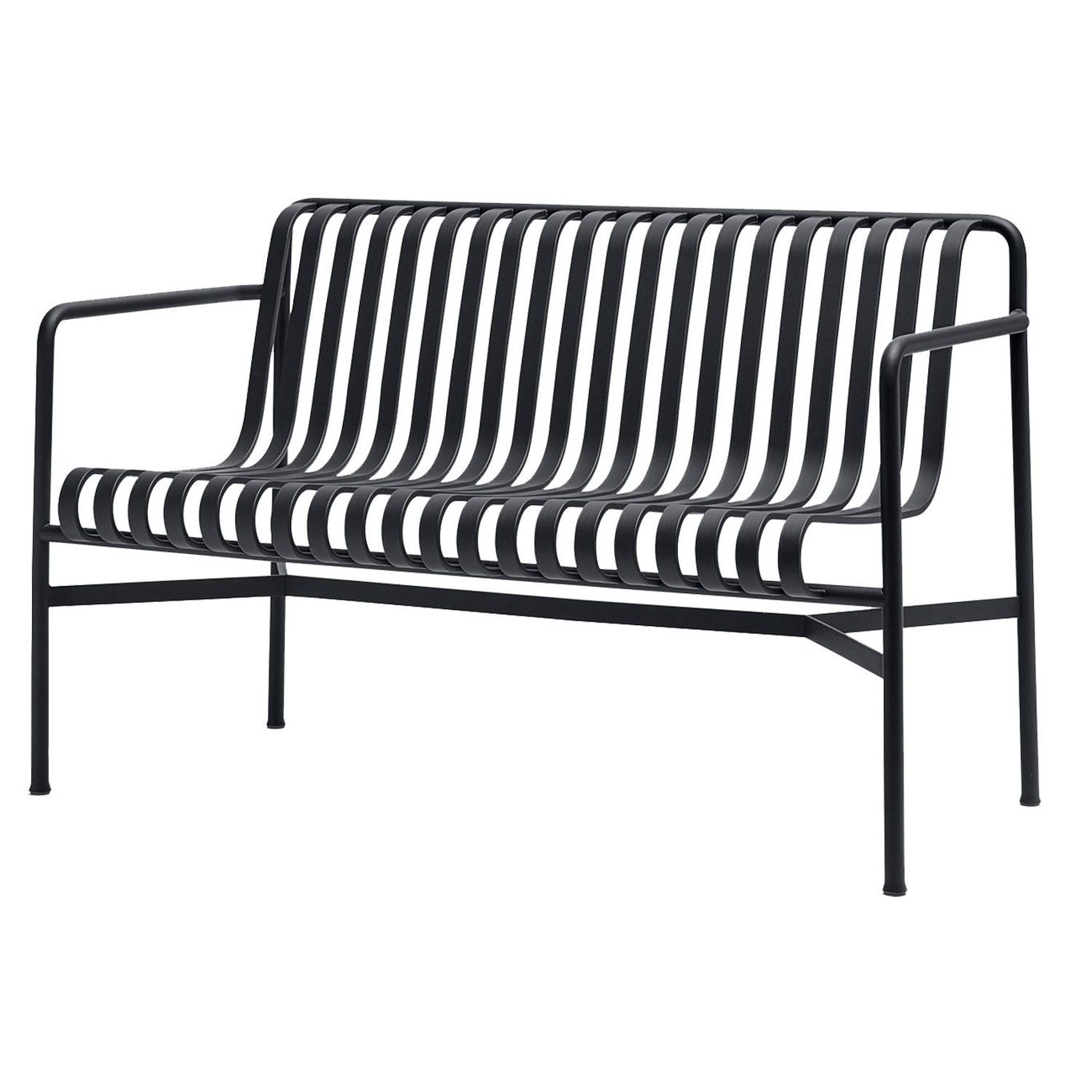 Palissade Dining Bench, Anthracite