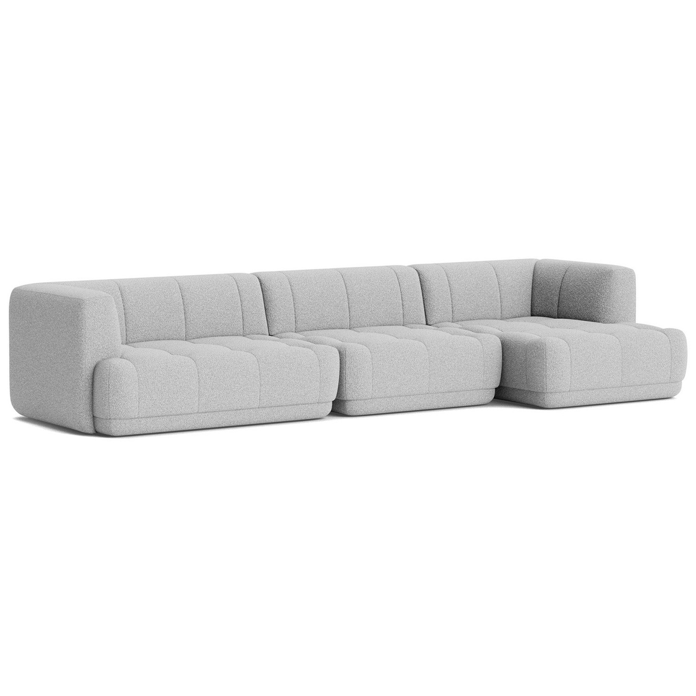 Quilton 4-Seater Sofa Configuration 17 Right, Flamiber C8 Grey