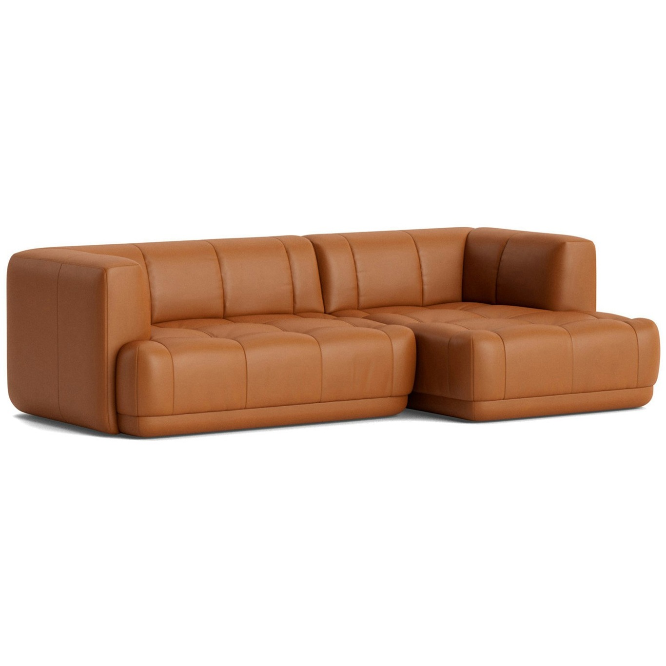 Quilton 3-Seater Sofa Configuration 19 Right, Leather Nevada NV2488