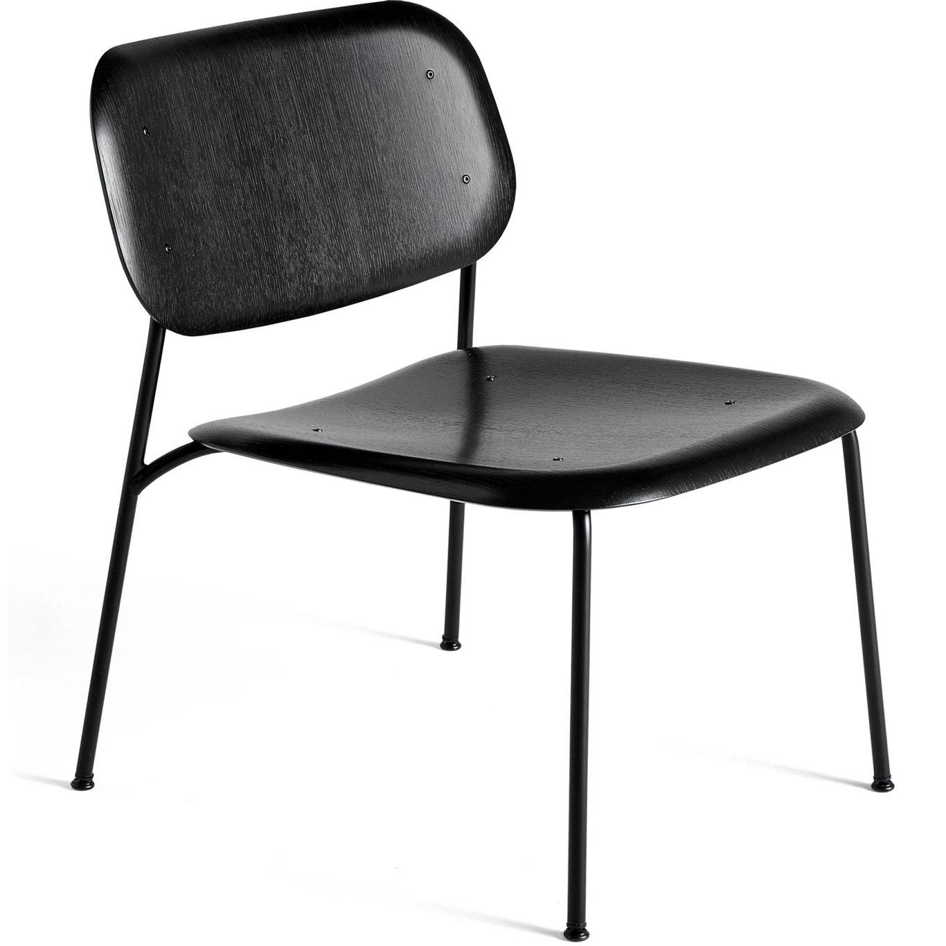 Soft Edge 100 Lounge Chair, Black