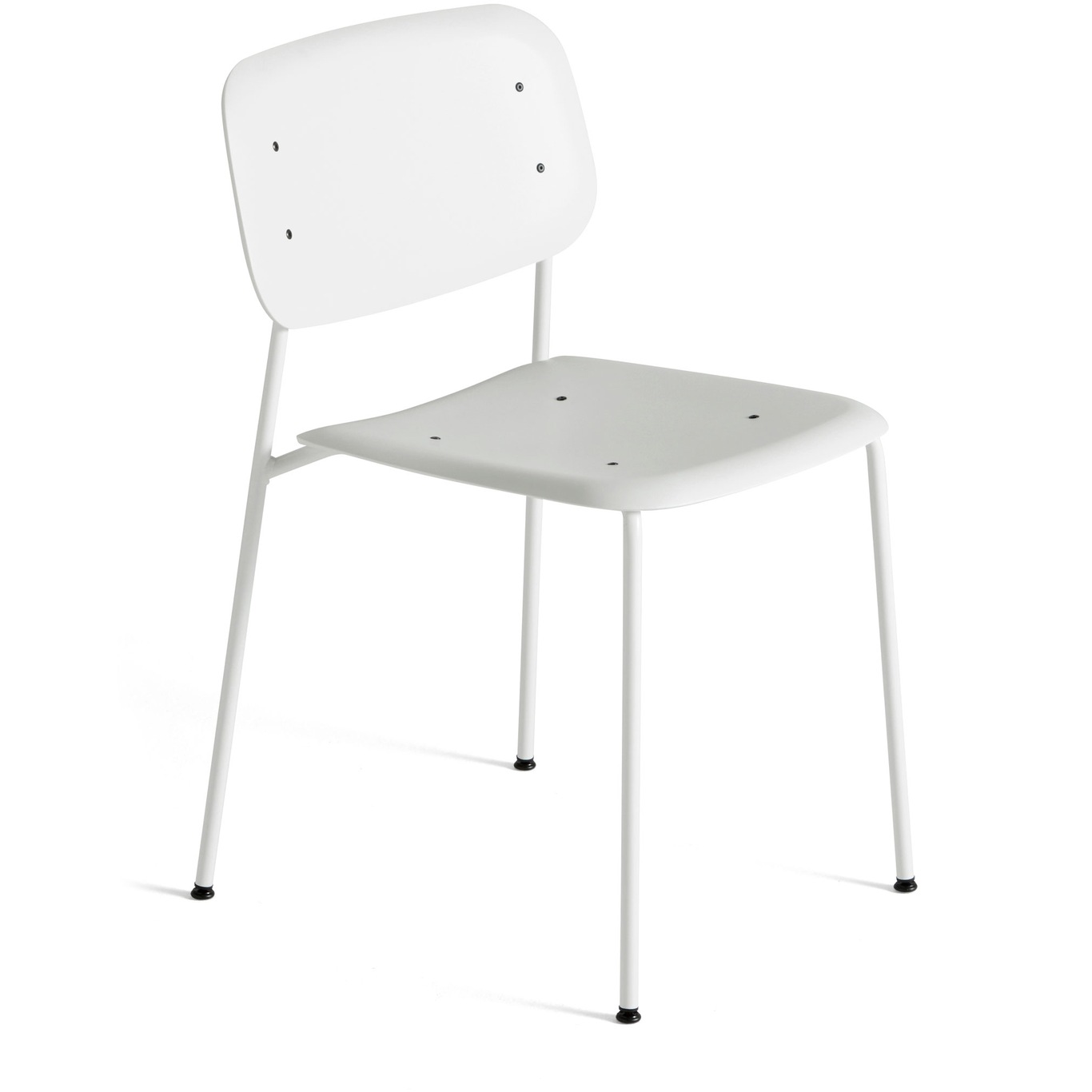 Soft Edge 45 Chair, White
