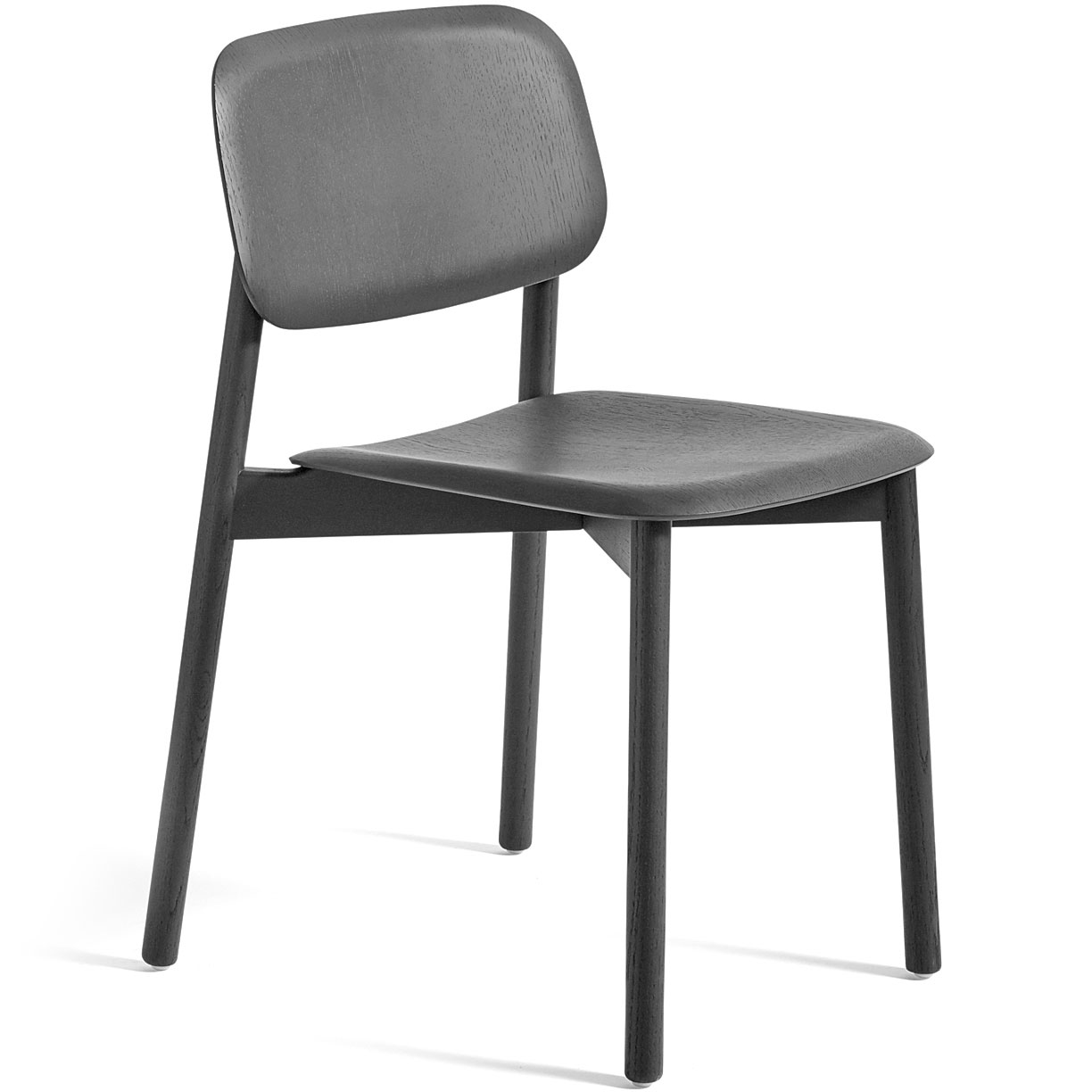 Soft Edge 60 Chair, Soft Black