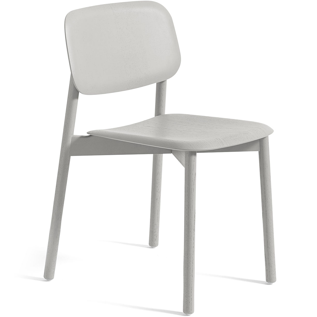 Soft Edge 60 Chair, Soft Grey