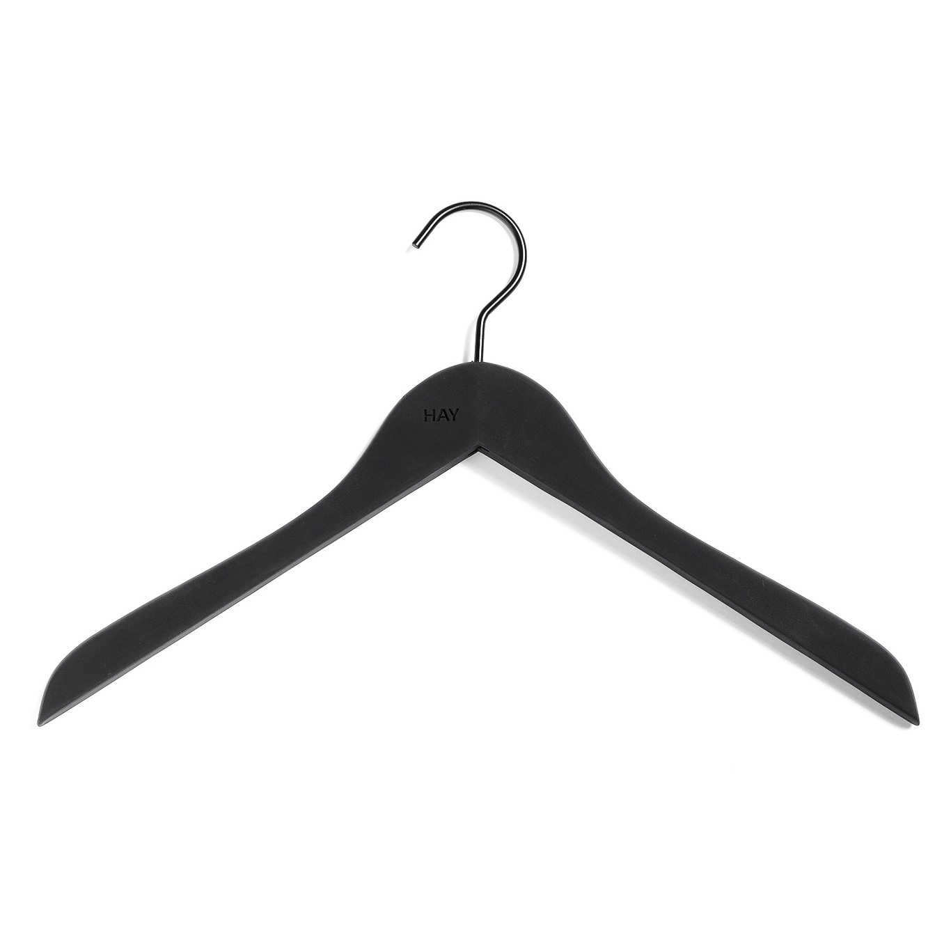 Soft Hanger Thin 4-pack, Black