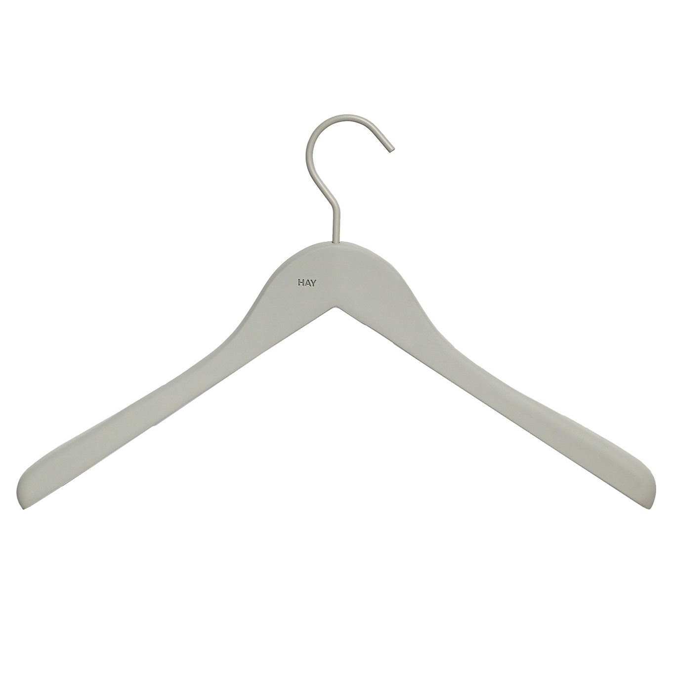 Soft Hanger Wide 4-pack, Grey