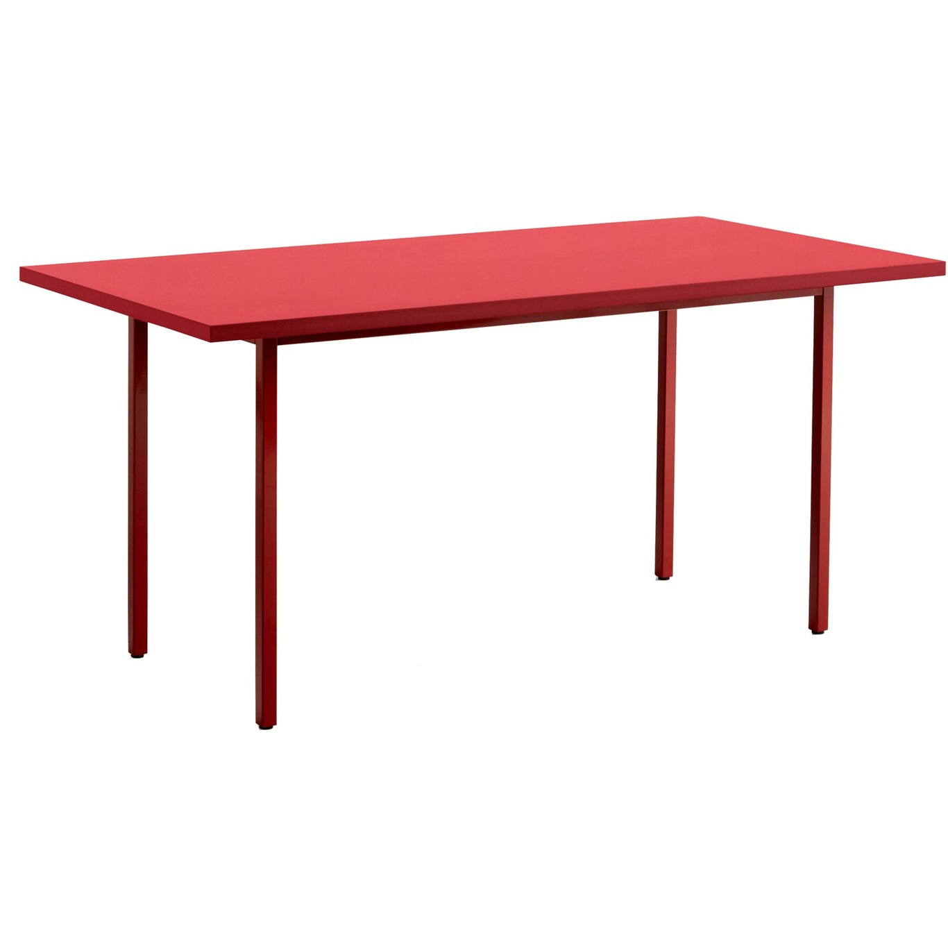Two-Colour Table 160x82 cm, Wine / Red