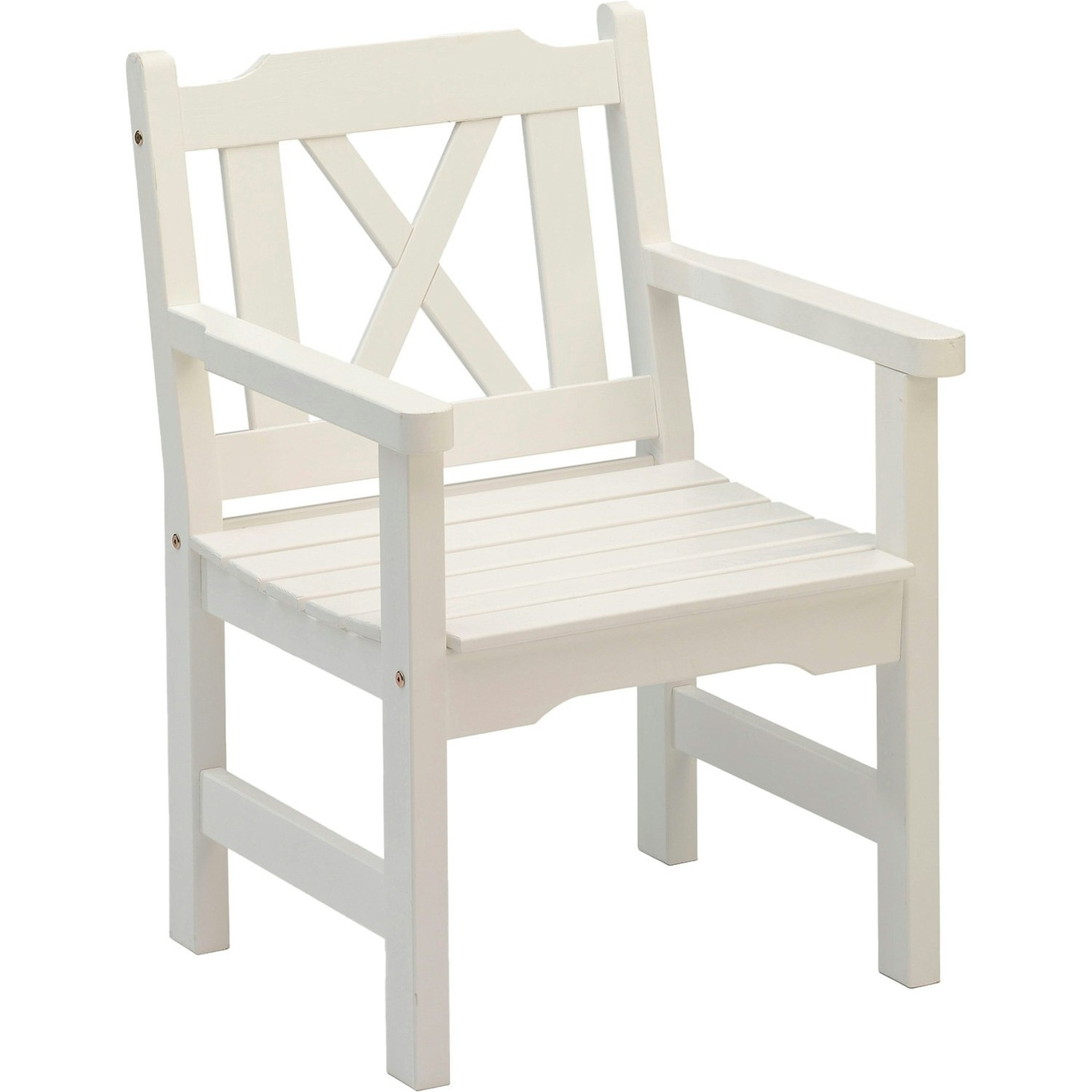 Visby Armchair, White