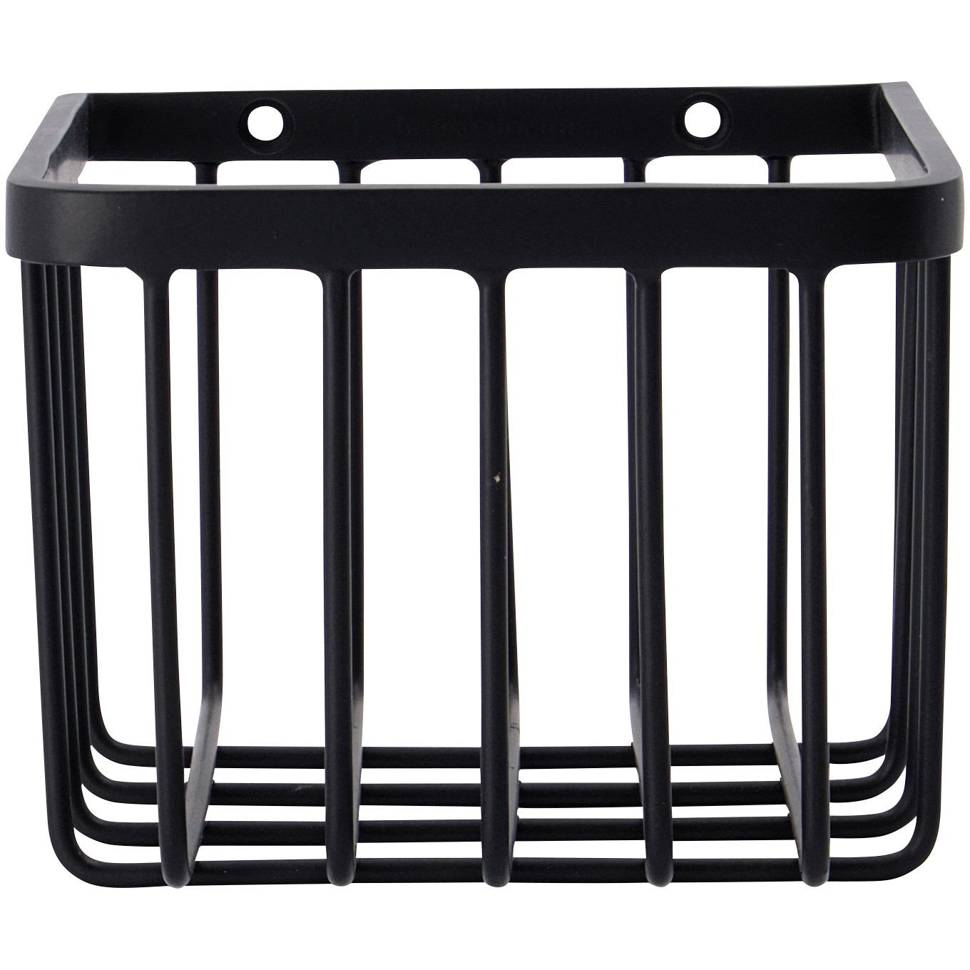 Bath Basket Black 12x12 cm