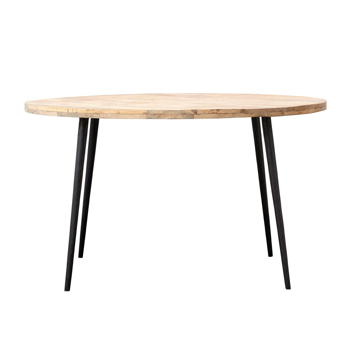 Club Dining Table Ø130 cm, Light Wood