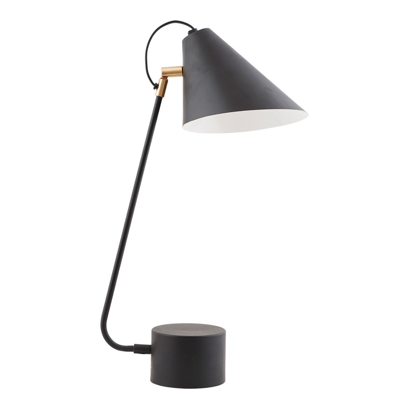 Club Table Lamp, Black