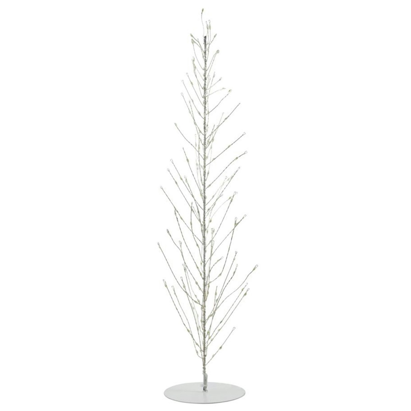 Glow Christmas Tree White, 45 cm