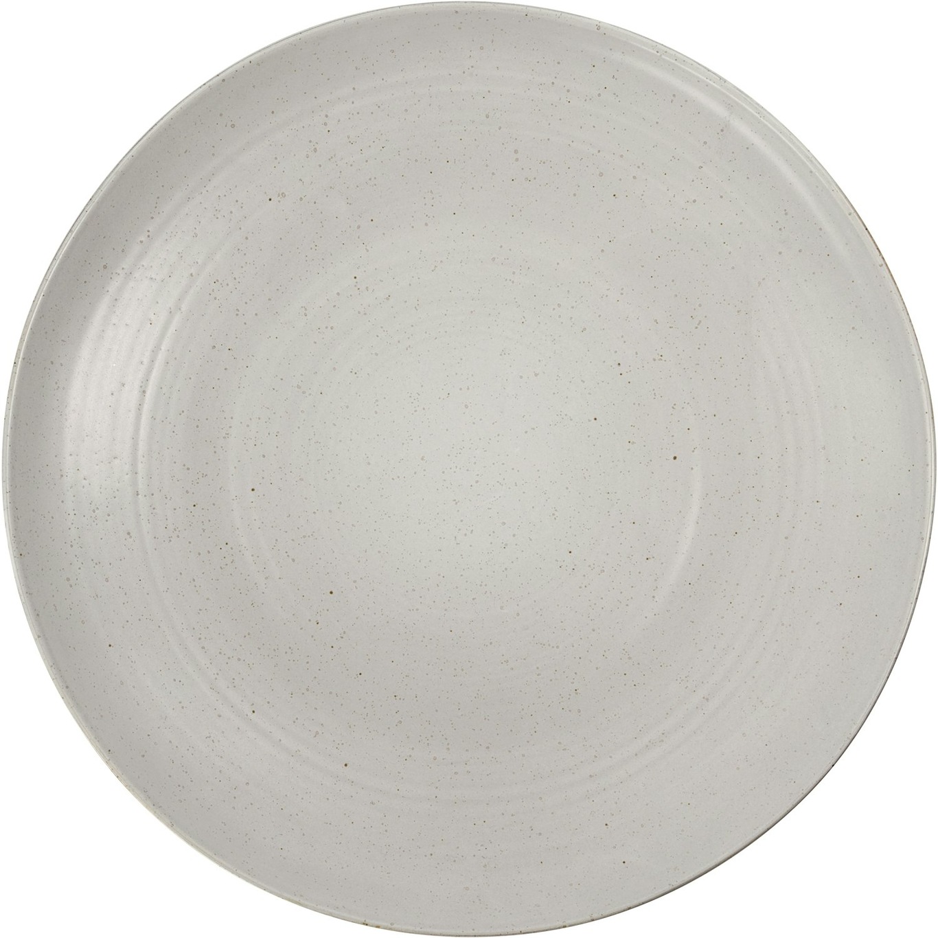 Pion Serving Dish 36 cm, Grey / White