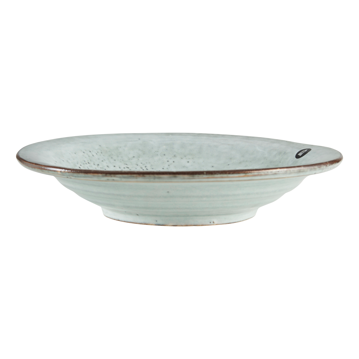 Rustic Soup Plate 25 cm, Grey/Blue