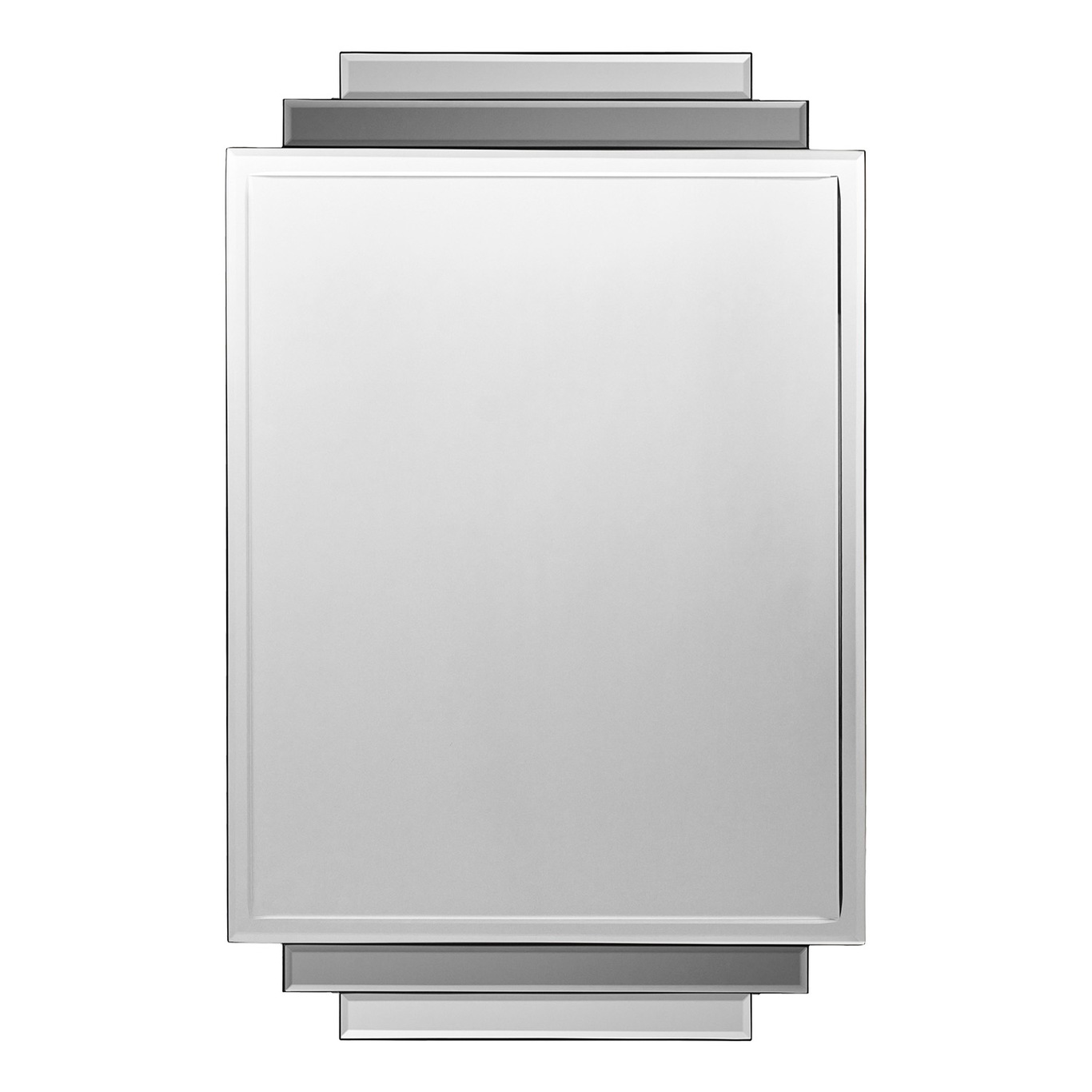 Deco Mirror 45x70 cm, Grey