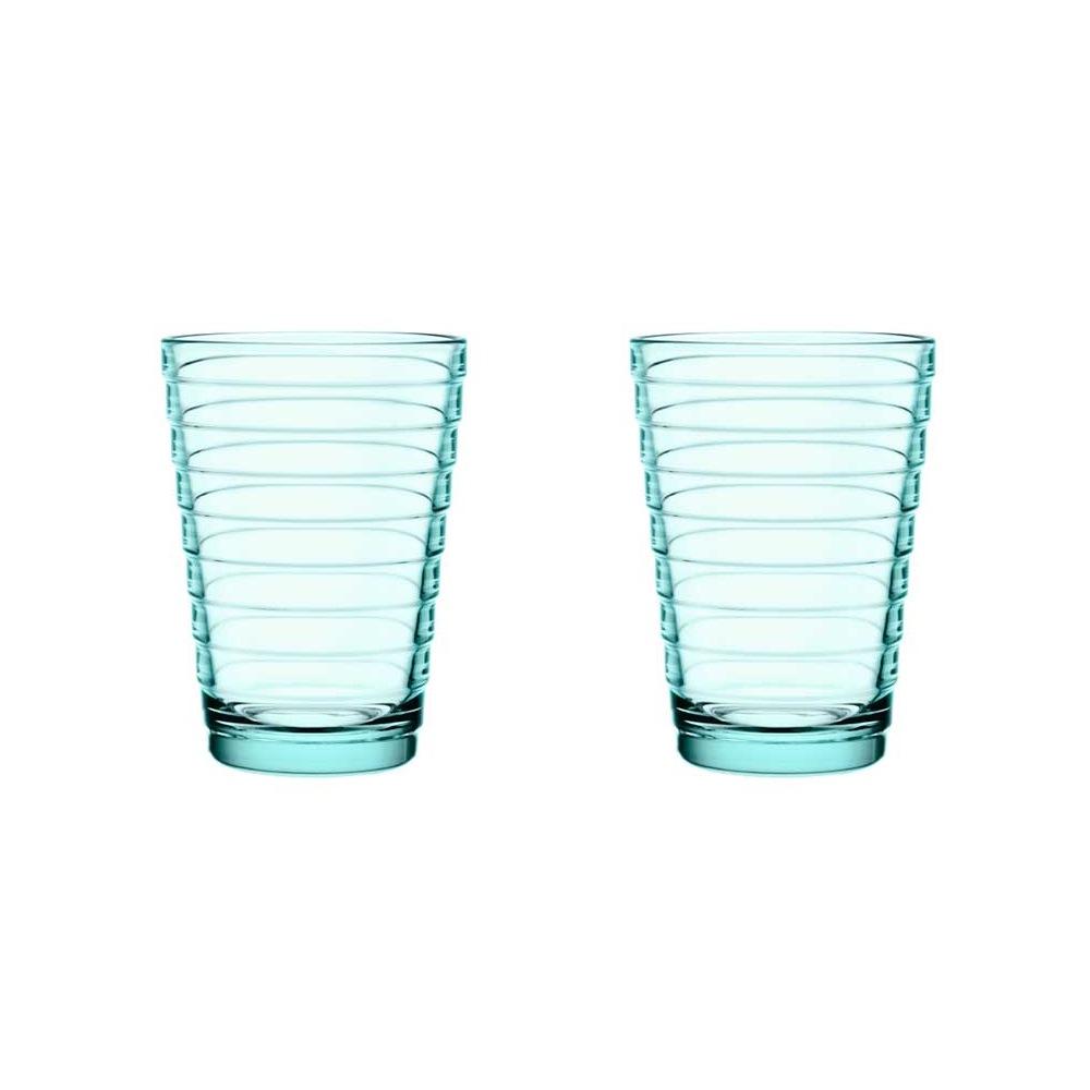 Aino Aalto Drinking Glass 33 cl 2-pack, Water Green