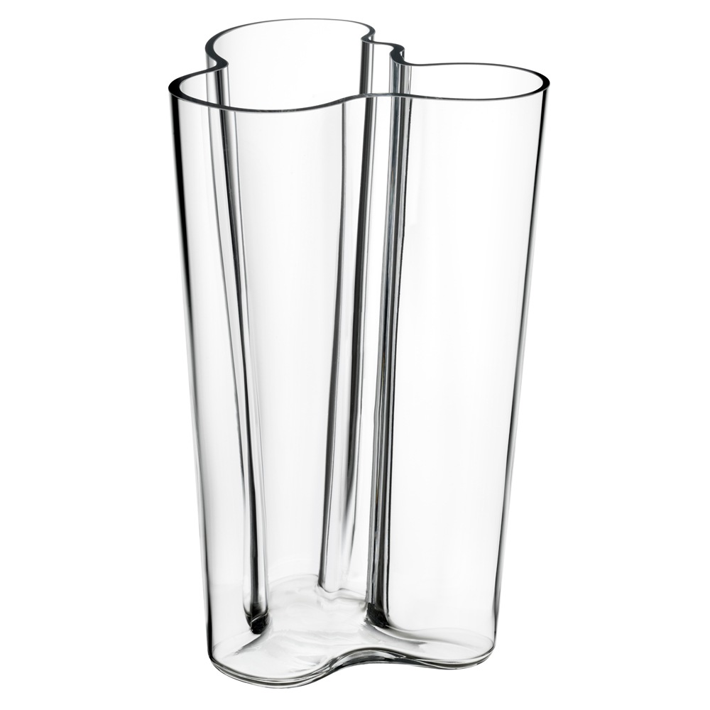Alvar Aalto Vase  25,1 cm, Clear