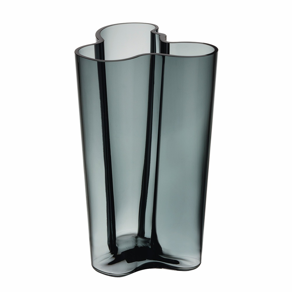 Alvar Aalto Vase 25,1 cm, Dark Grey