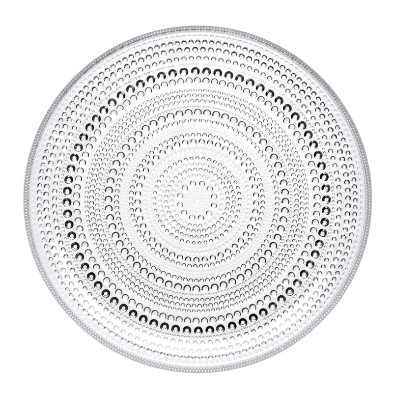 Kastehelmi Plate Clear, 24,8 cm