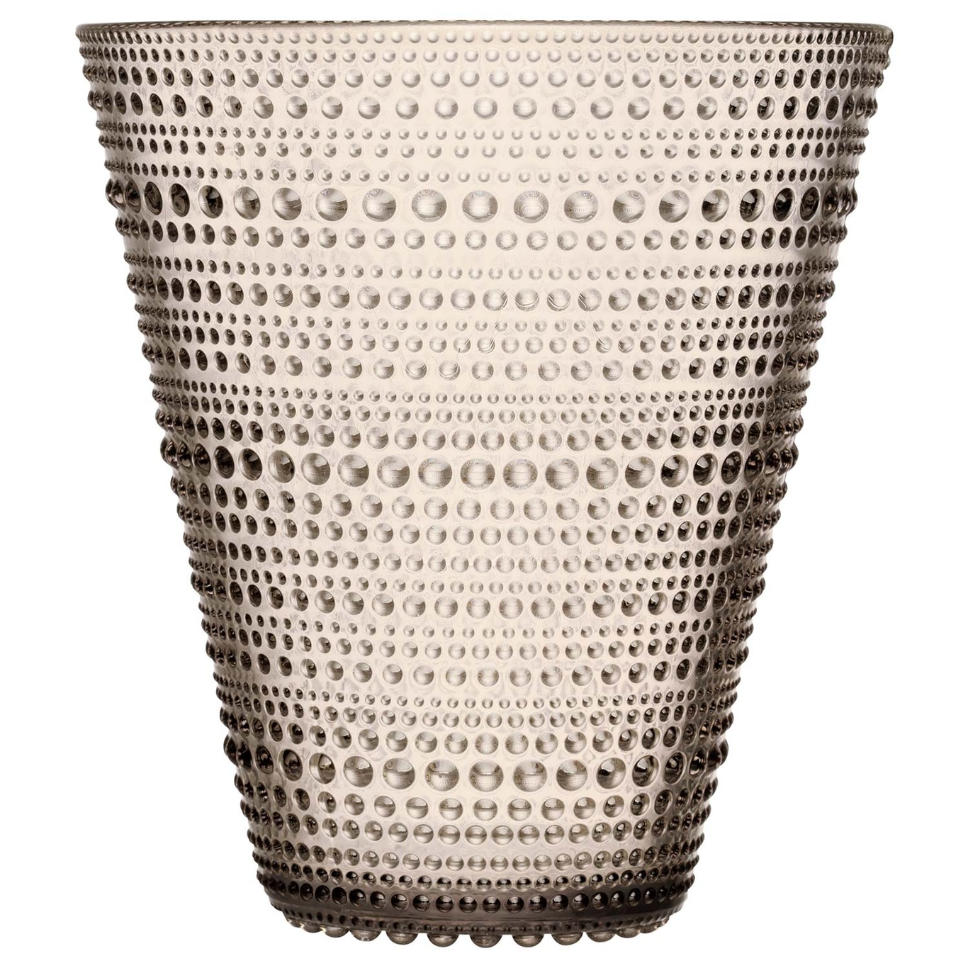 Kastehelmi Vase 15,4 cm, Linen