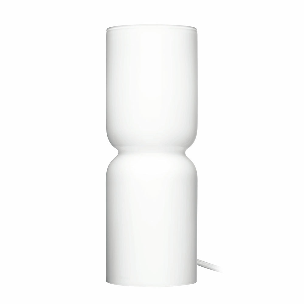 Lantern Table Lamp 25cm, White