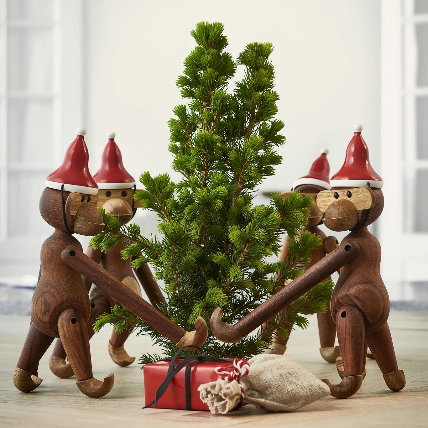 Kay Bojesen - Santa Claus & Santa Claus wooden ornaments