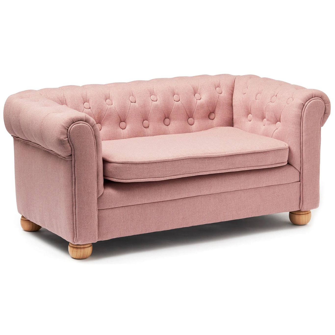 Chesterfield Children'S Sofa, Pink