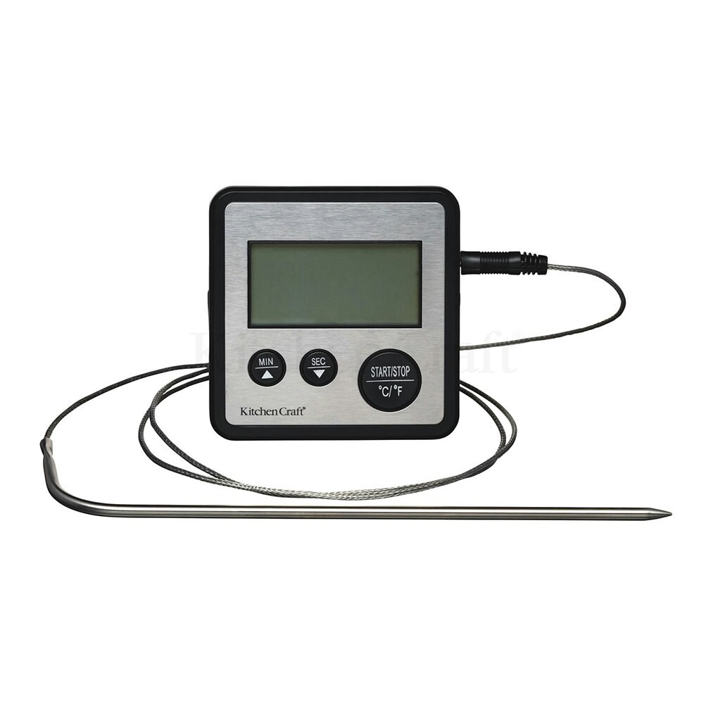 Meat Thermometer and Kitchen Timer