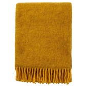 Kitchen towels 3 Pcs, Mustard Yellow/Grey - Madam Stoltz @ RoyalDesign
