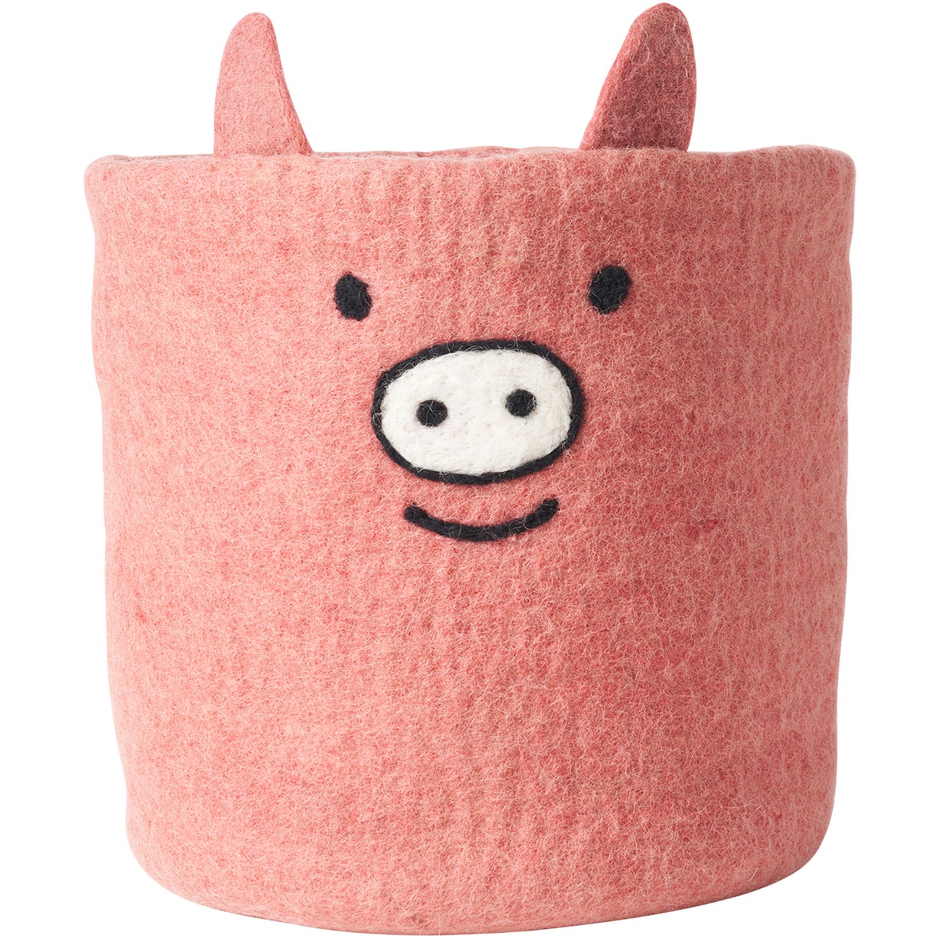Pig Basket Pink, Ø20 cm