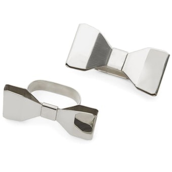 Bowie Napkin Ring 2-pack, Stainless Steel