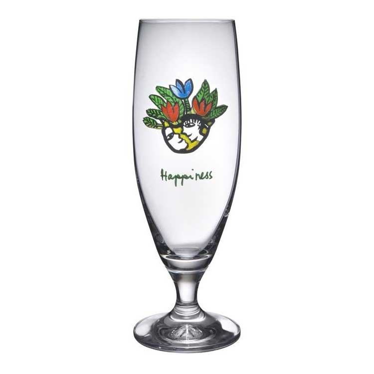 Friendship Beer Glass Happiness