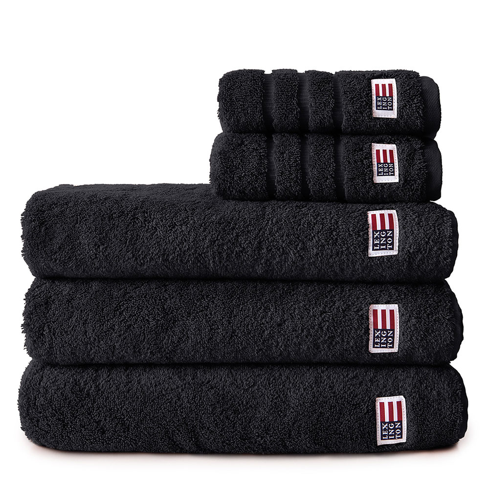 Original Towel 30x50 cm, Black