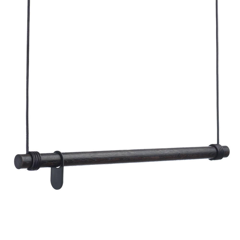 Swing Hanger 80 cm, Black/Black Leather