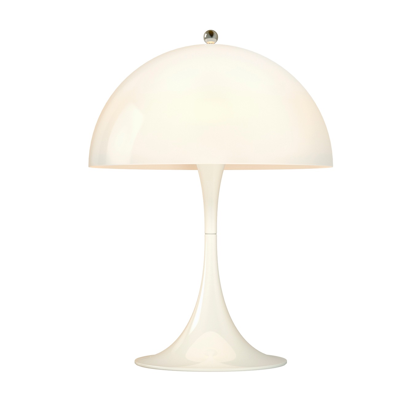 Panthella 250 Table Lamp, White Opal Acrylic