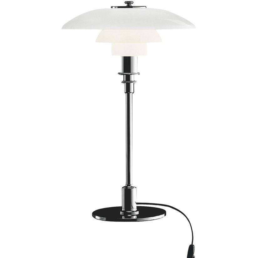 PH 3/2 Table Lamp, Chrome