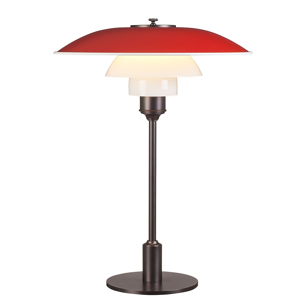 PH 3½-2½ Table Lamp, Red