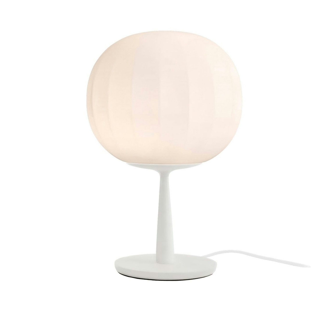 Lita Table Lamp 30 cm, White / Opal Glass