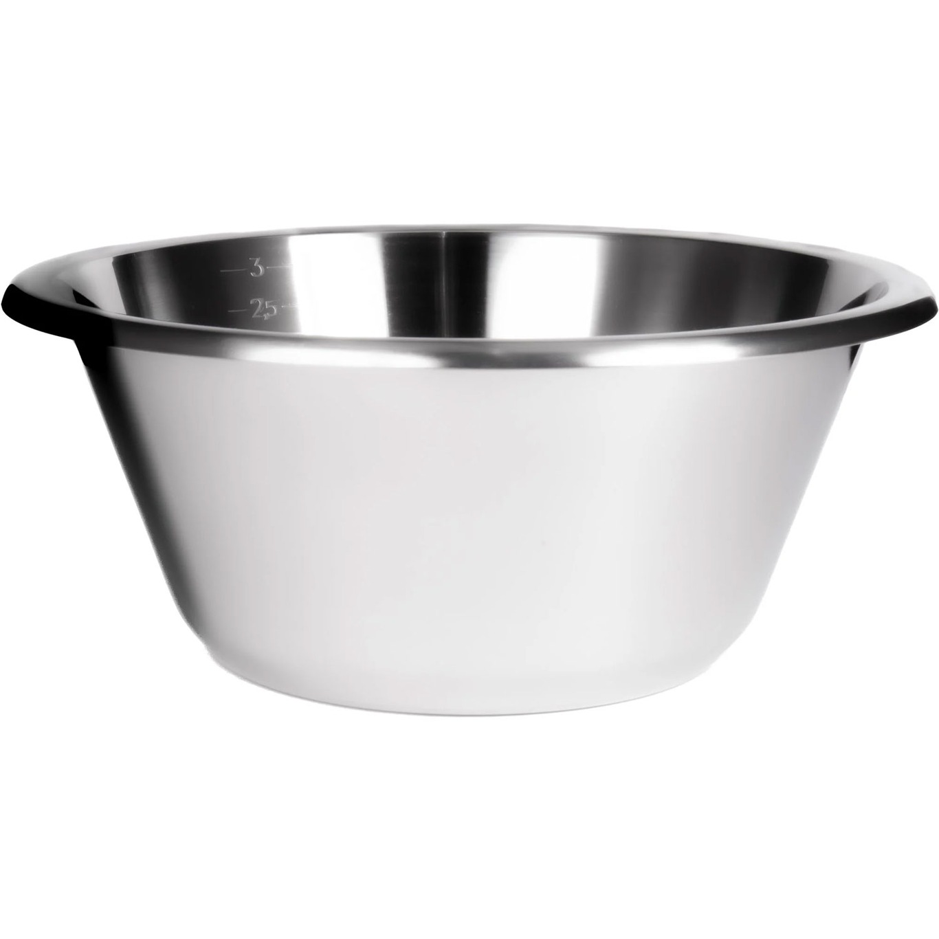 Bowl Stainless Steel, 3 l