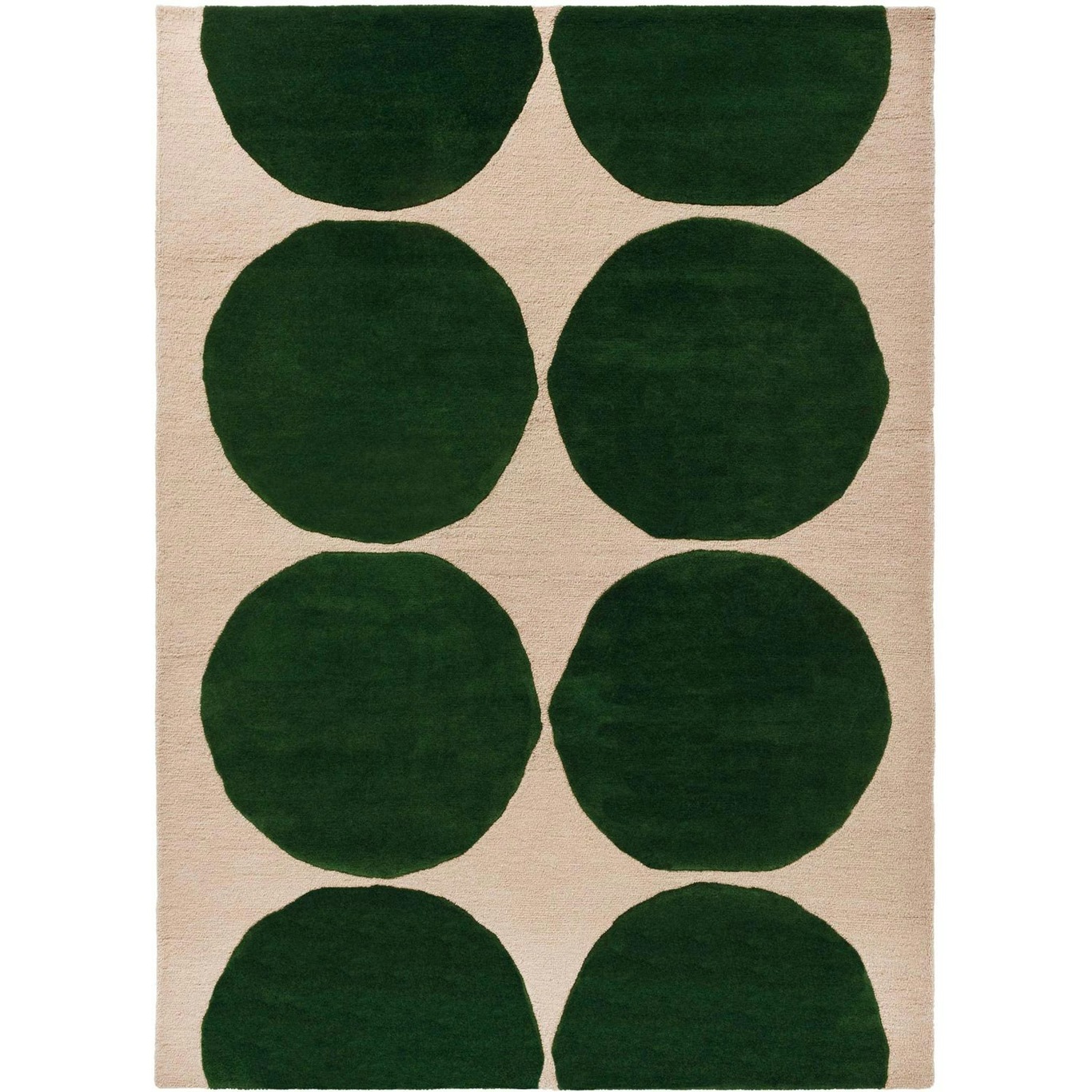 Marimekko Isot Kivet Rug 140x200 cm, Green